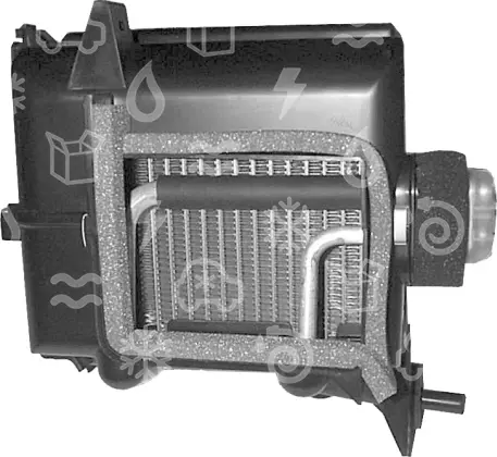 výparník OEM 97609-25000, HYUNDAI Accent 01/00>11/01
